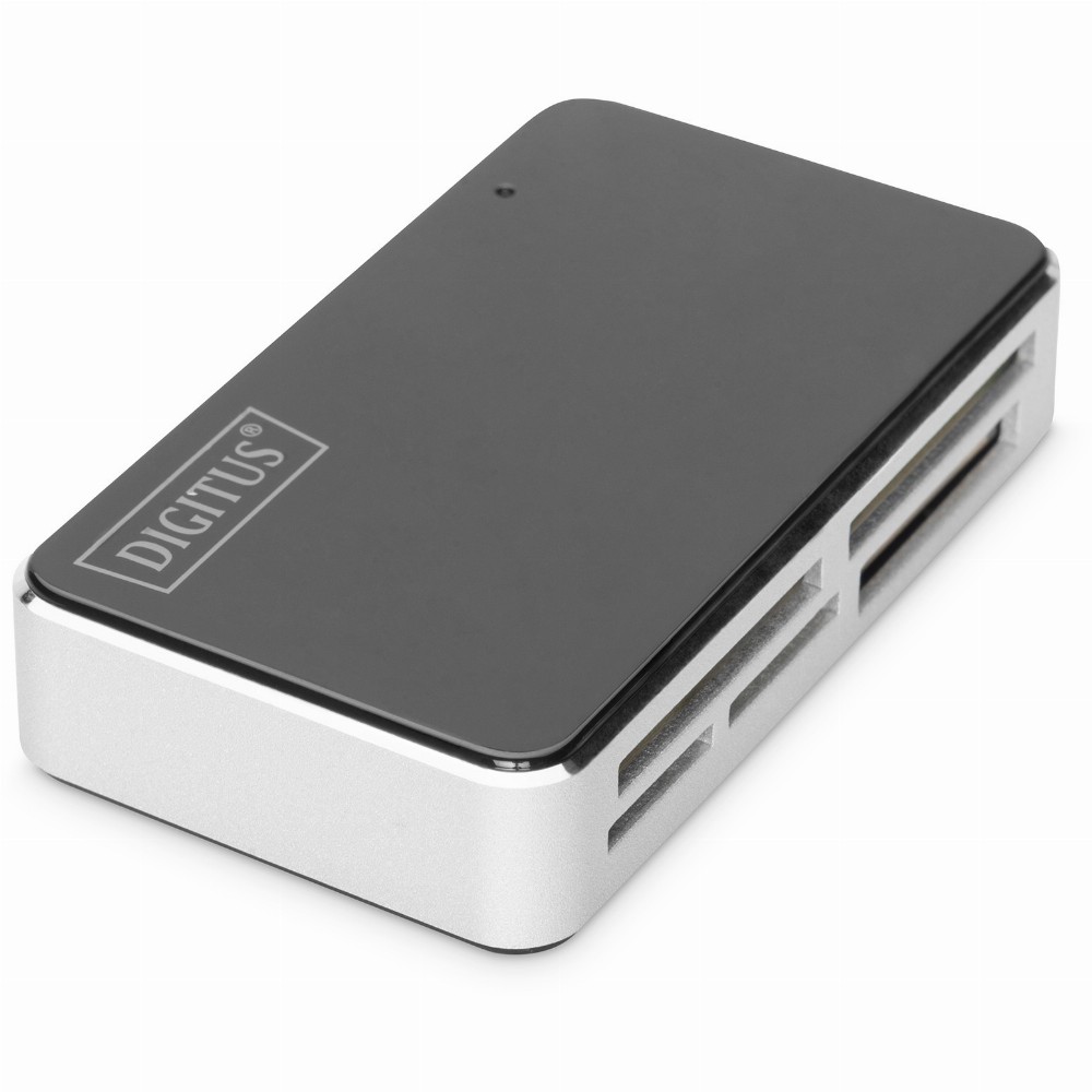 CardReader USB All-in-One, black/silber