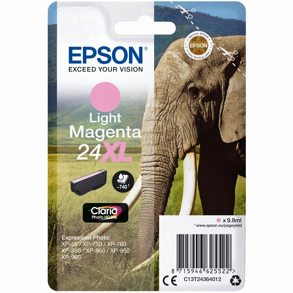 TIN Epson C13T24364012 light magenta HC