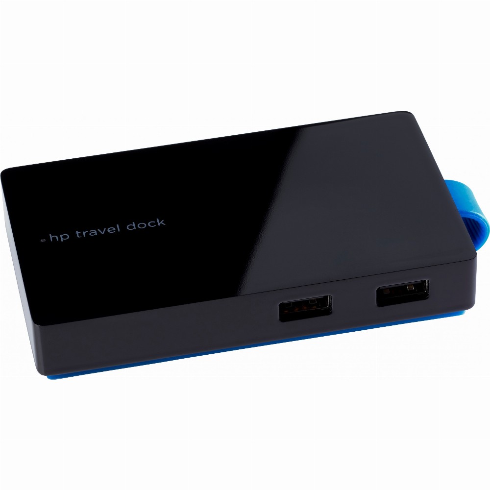 HP USB Travel Dock - USB3.0-Docking-Station