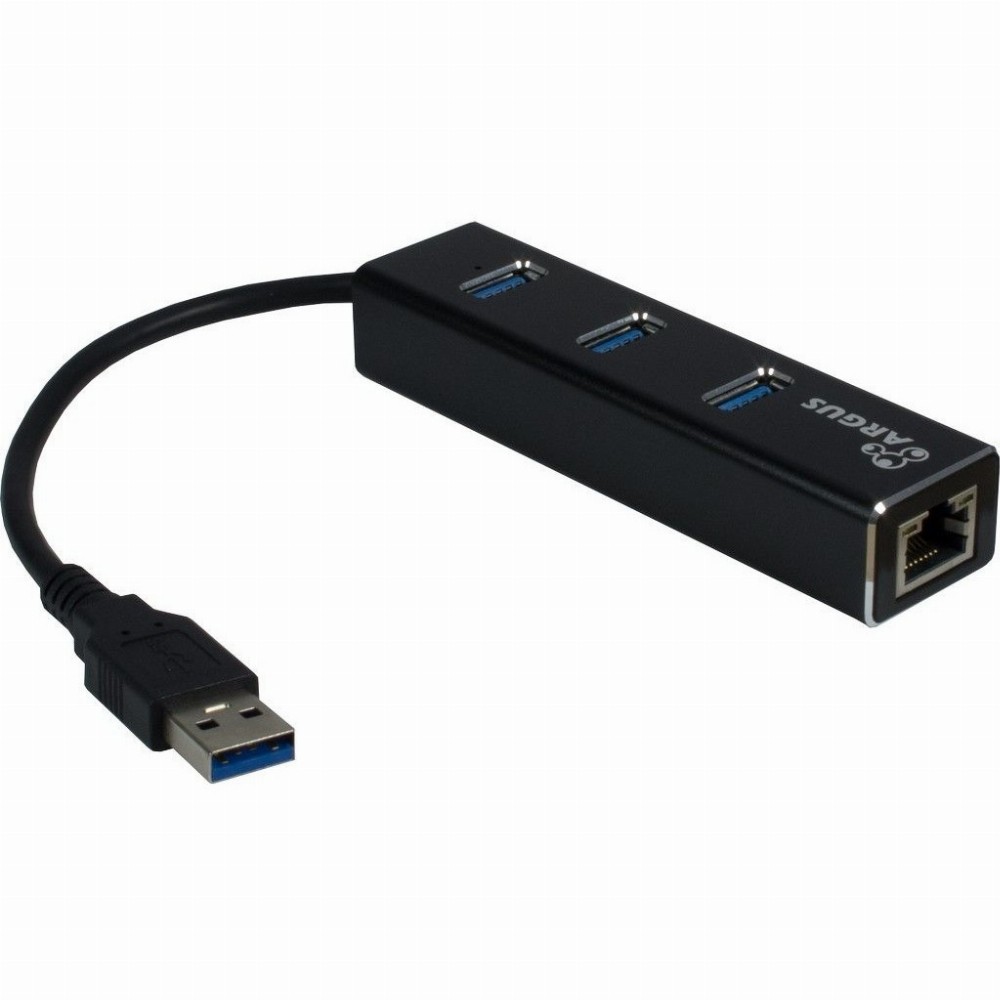 KAB USB 3.0 A - Adapter 3x USB 3.0; 1x RJ45 Gigabit Lan Inter-Tech