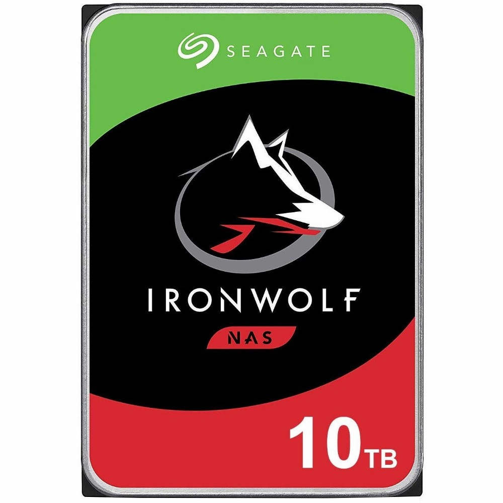 10TB Seagate IronWolf ST10000VN0008 7200 RPM 256MB NAS