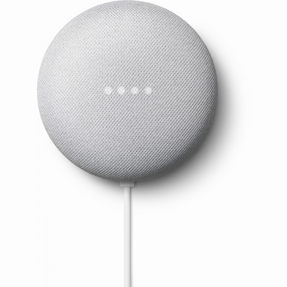 Google Nest Mini - Google Assistant , Rund - Grau , Chromecast , Android, IOS, 4cm