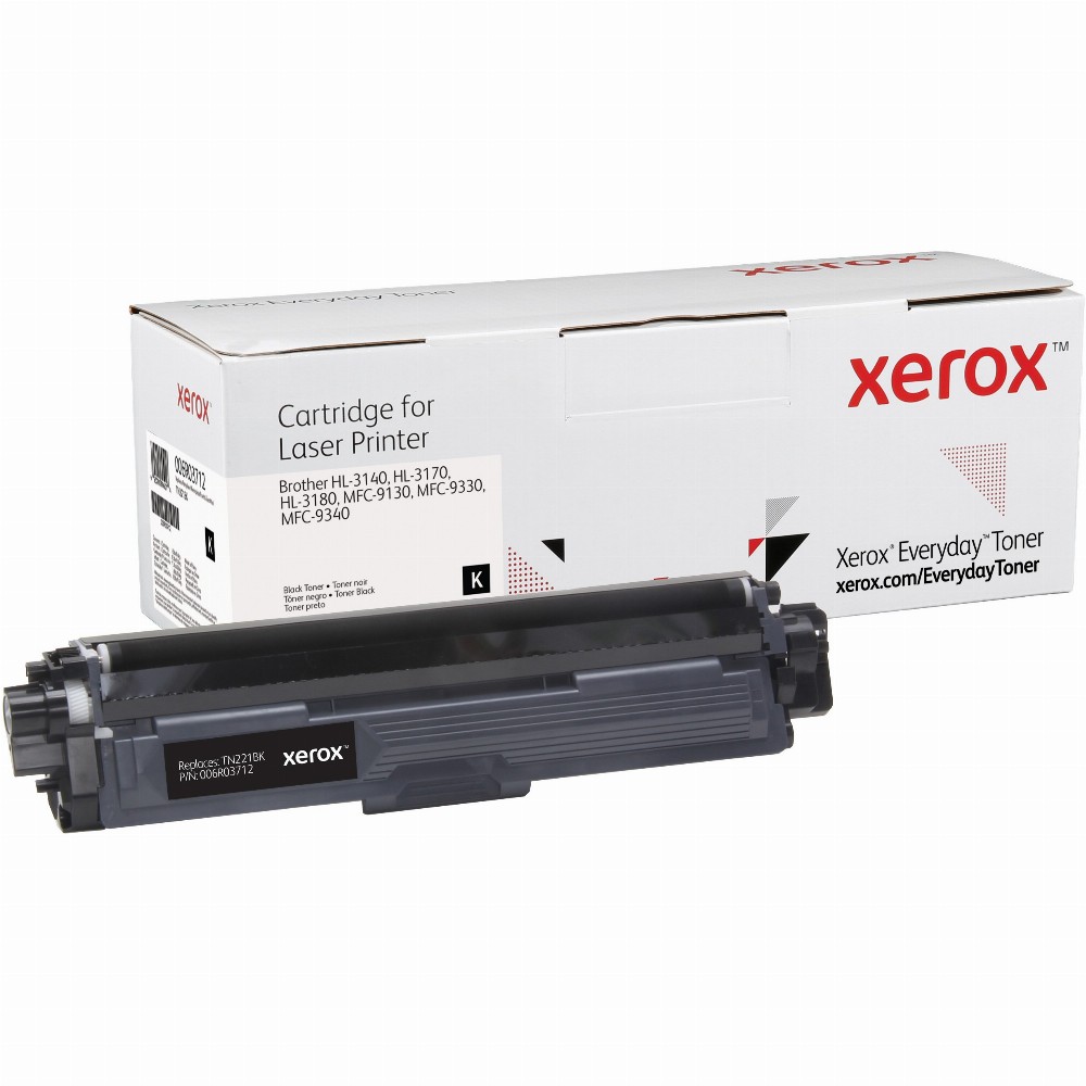 TON Xerox Everyday Toner Black cartridge equivalent to Brother TN241BK for use in: Brother HL-3140, HL-3170, HL-3180; MFC-9130, MFC-9330, MFC-9340