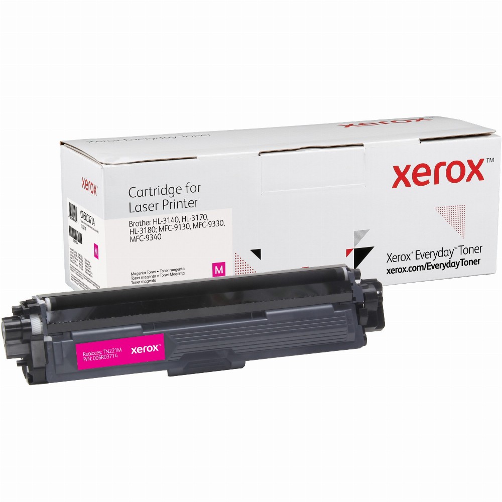 TON Xerox Everyday Toner Magenta cartridge equivalent to Brother TN241M for use in: Brother HL-3140, HL-3170, HL-3180; MFC-9130, MFC-9330, MFC-9340