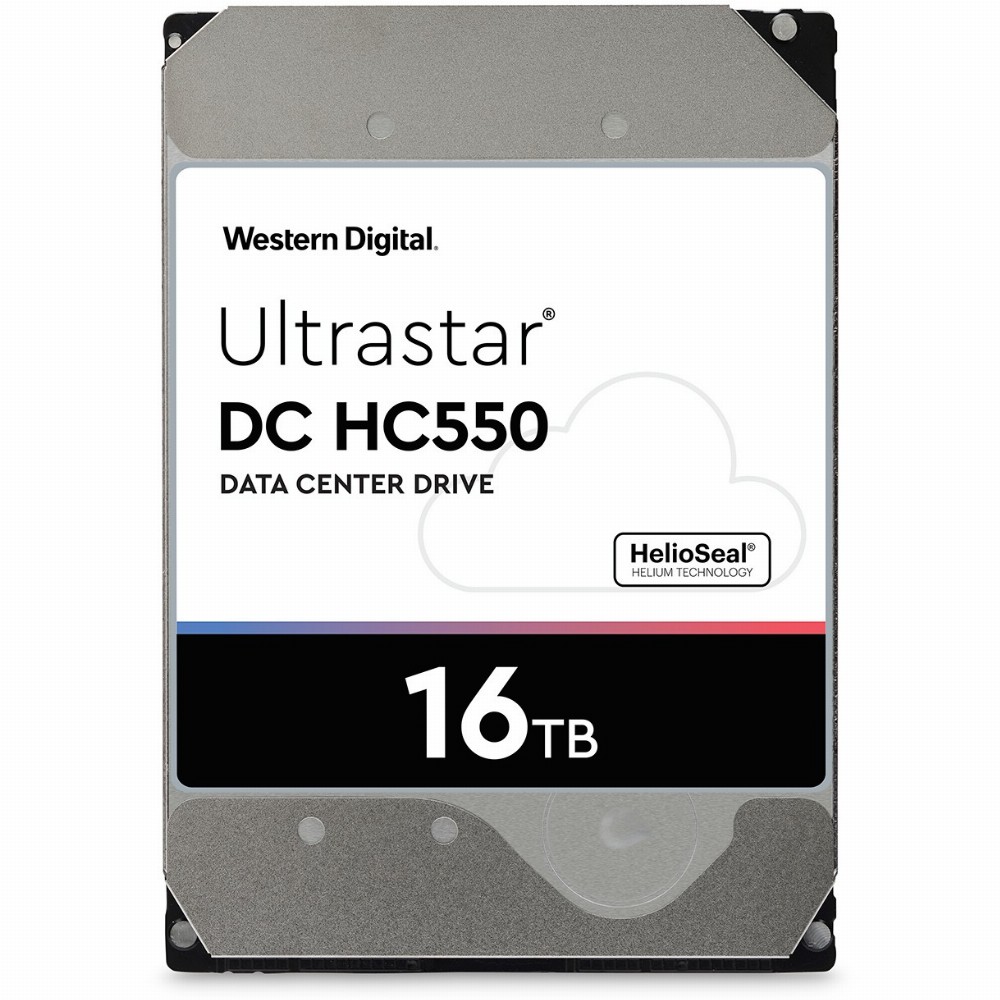 16TB WD Ultrastar DC HC550 0F38357 7200 RPM 512MB*