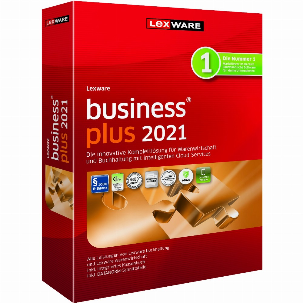 Lexware Business plus 2021 - 1 Device, 1 Year - ESD-Download ESD