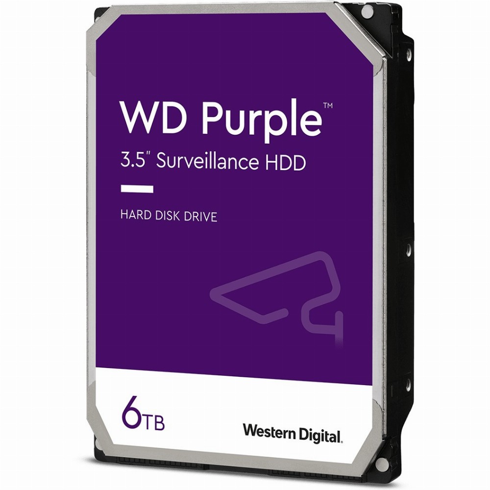 6TB WD WD62PURZ Purple Surveillance 128MB*