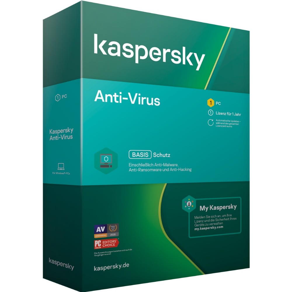 Anti-Virus - 1 Device, 1 Year - Box