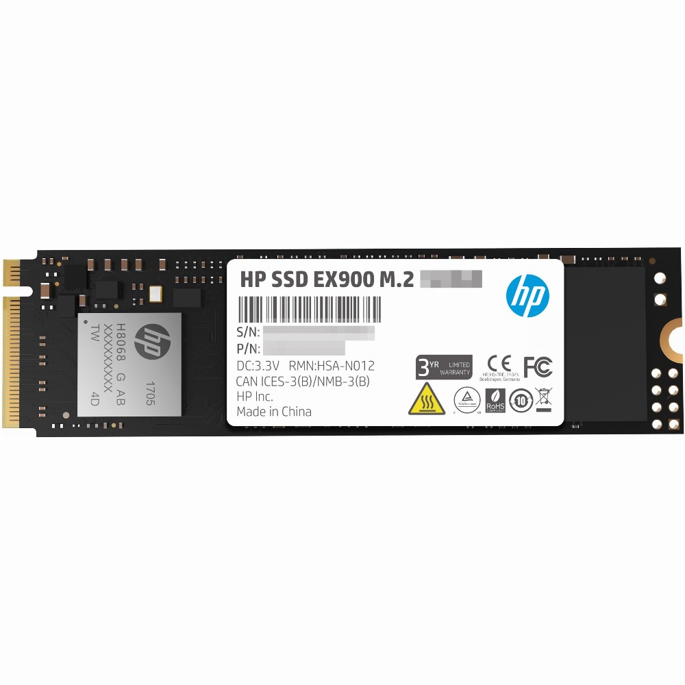 SSD M.2 500GB HP EX900 NVMe PCIe 3.0 x 4 1.3