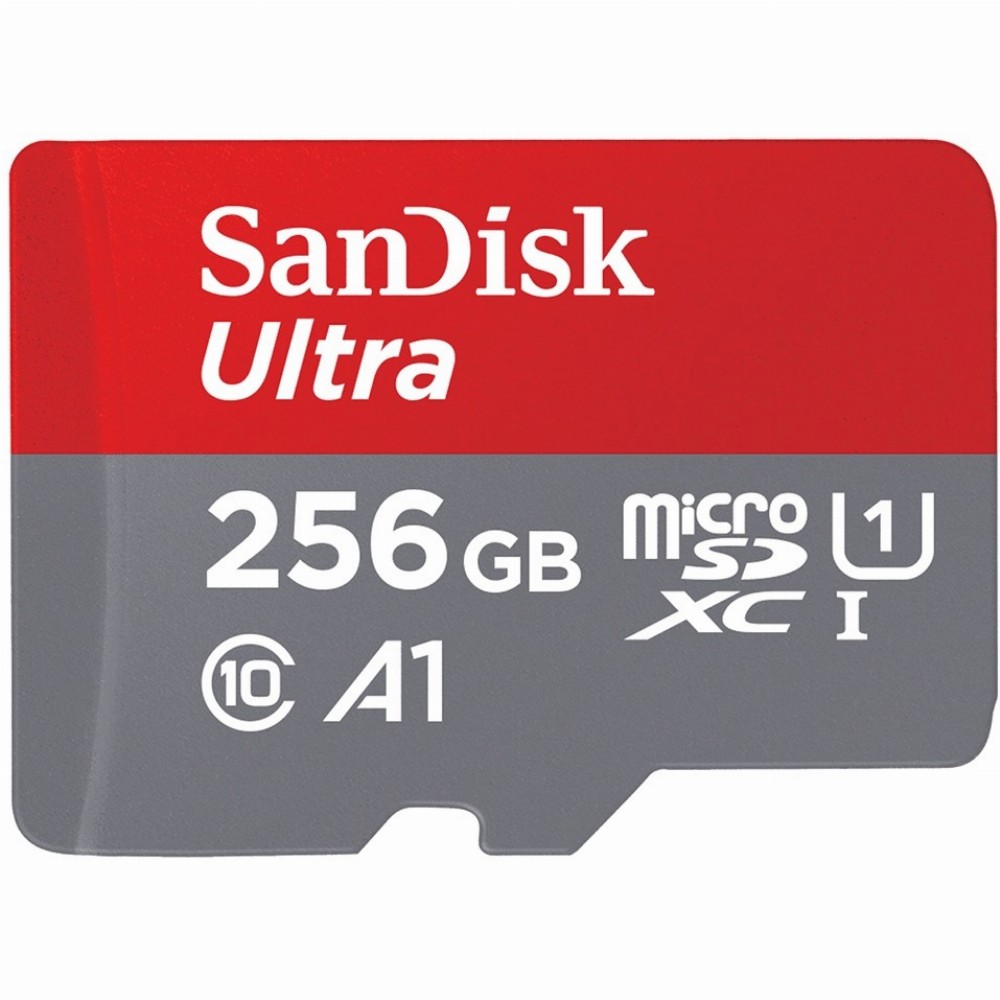 256GB SanDisk Ultra MicroSDXC 120MB/s +Adapter