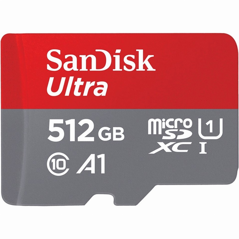 512GB SanDisk Ultra MicroSDXC 120MB/s +Adapter