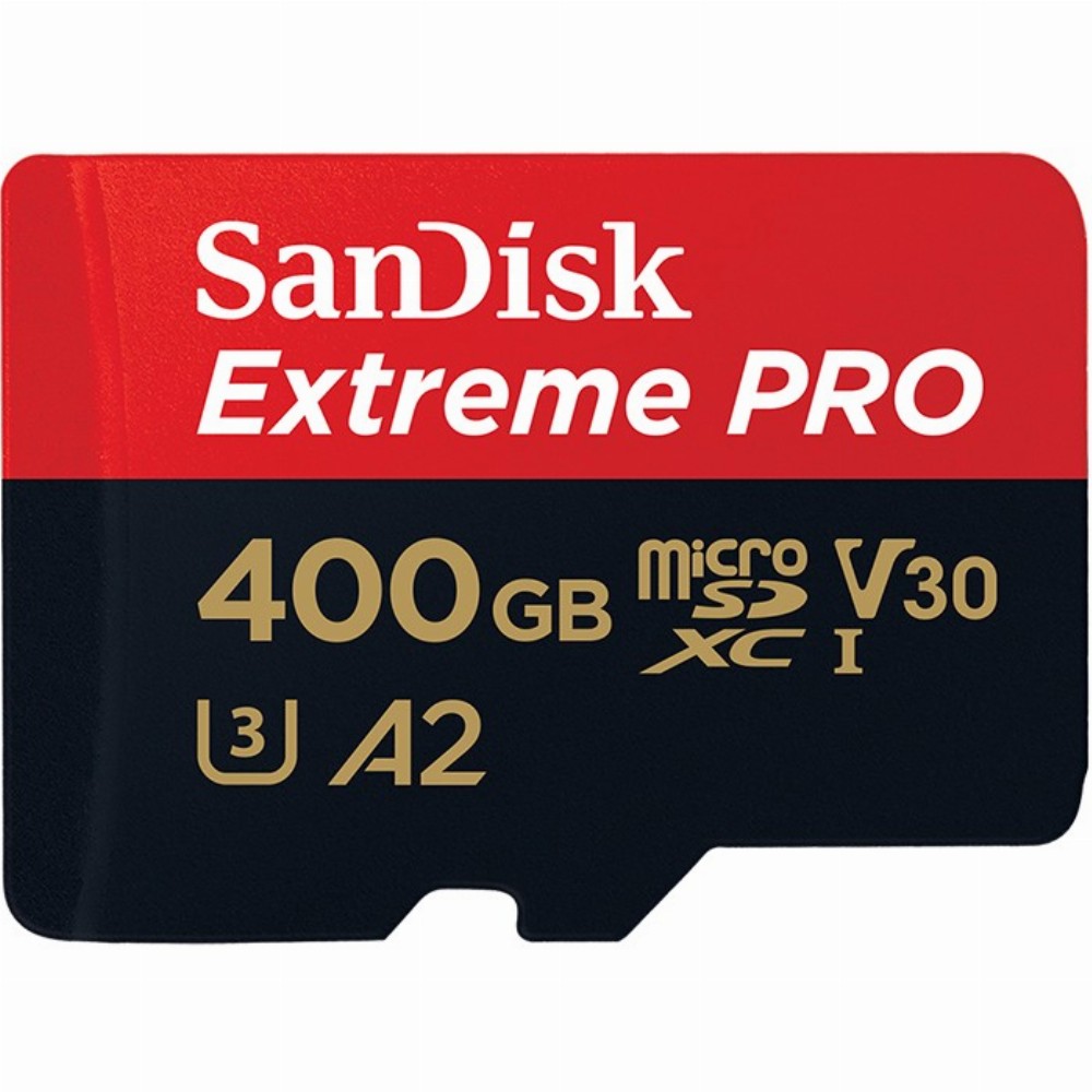 400GB SanDisk Extreme Pro MicroSDXC 170MB/s +Adapter