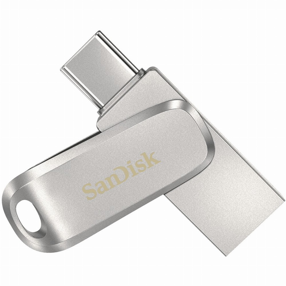 STICK 128GB 3.1 SanDisk Ultra Dual Drive Luxe Type-C silver