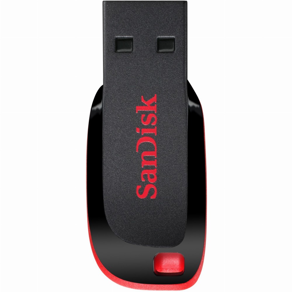 STICK 32GB 2.0 SanDisk Cruzer Blade black/red