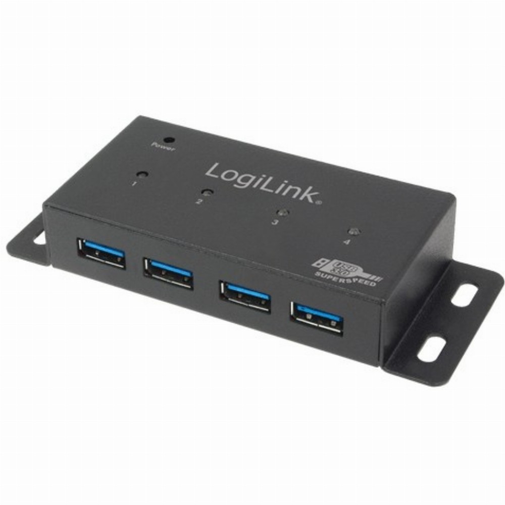 USB3.0 4x LogiLink Metal + Netzteil