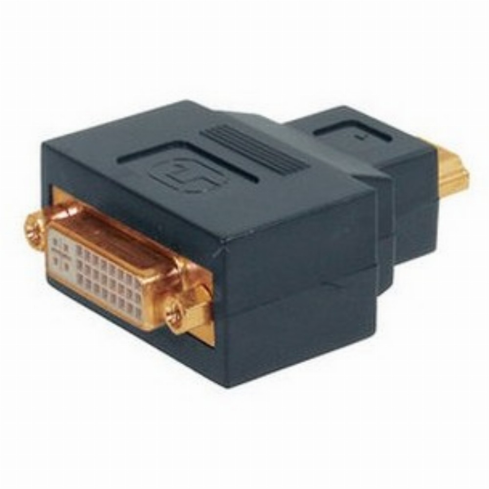 HDMI > DVI (ST - BU) Adapter gold