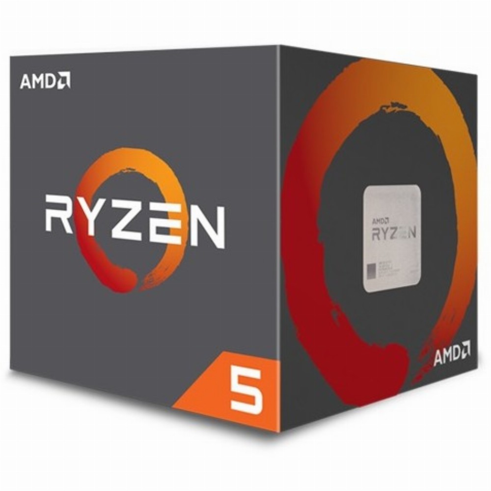 AMD AM4 Ryzen 5 6 Box 1600 3,60GHz 6xCore 19MB 65W Wraith Spire Cooler