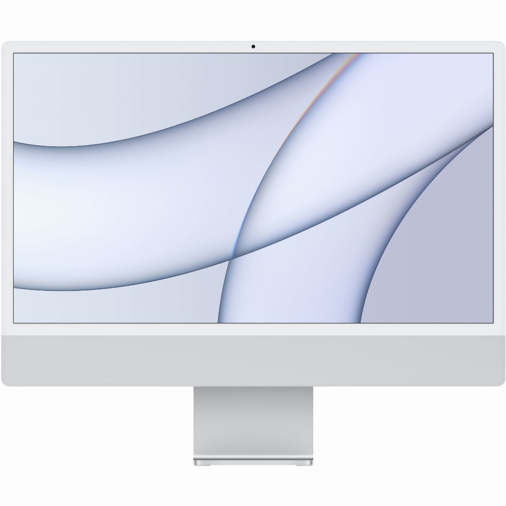 Apple iMac Apple M 61 cm (24 Zoll) 4480 x 2520 Pixel 8 GB 256 GB SSD All-in-One-PC macOS Big Sur Wi-Fi 6 (802.11ax) Silber