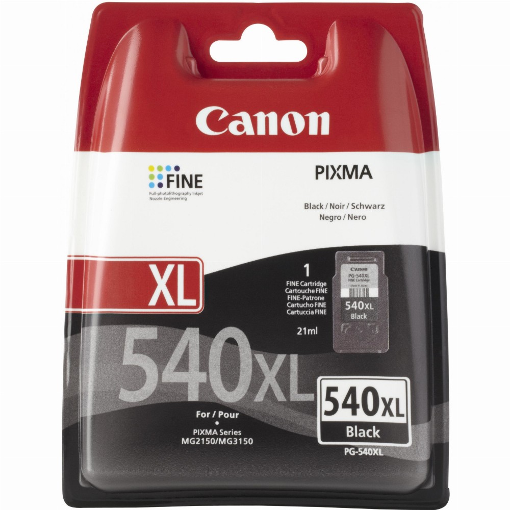TIN Canon PG-540XL BLACK EUR W/O SEC