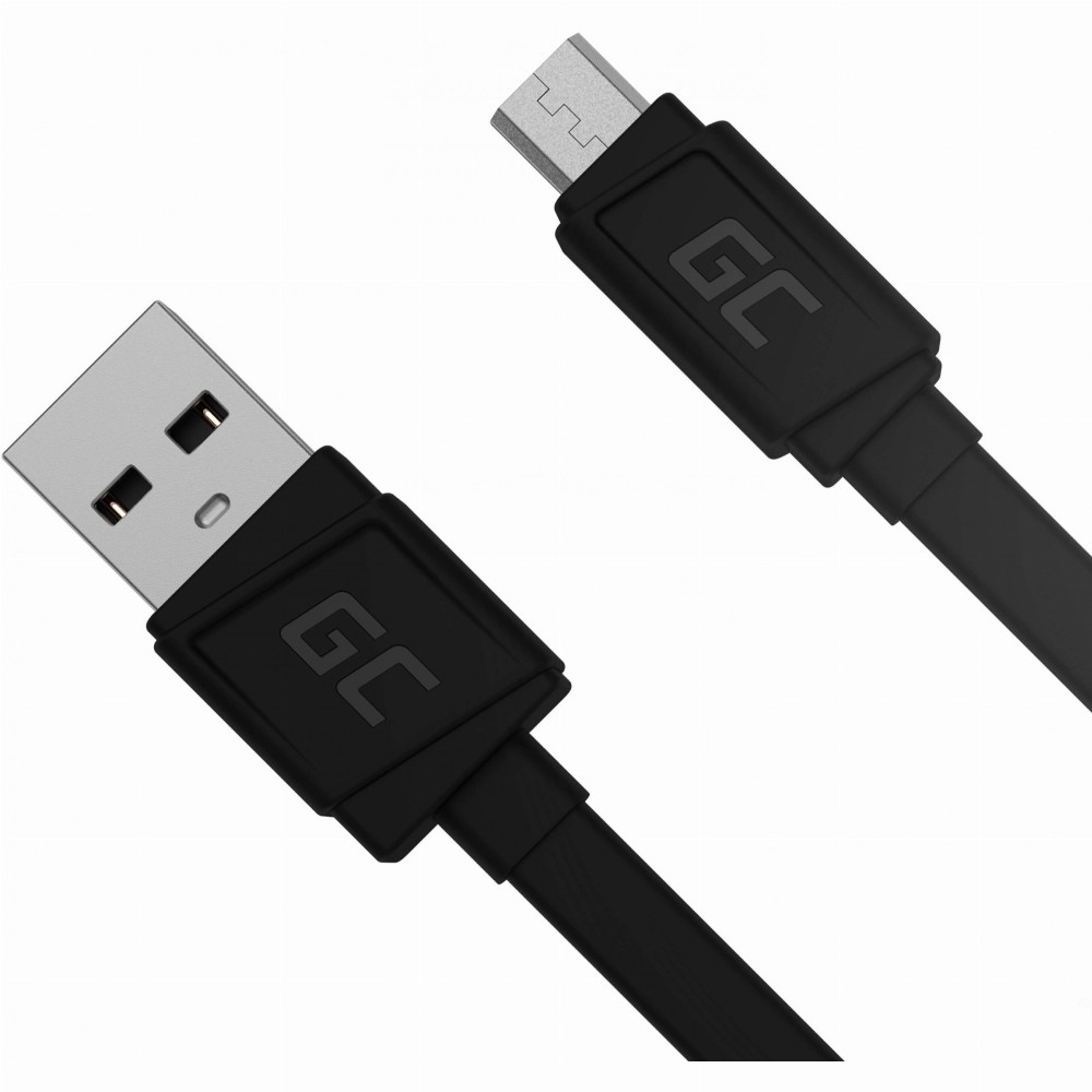 USB > Mikro USB (ST - ST) 0,25m GreenCell Black
