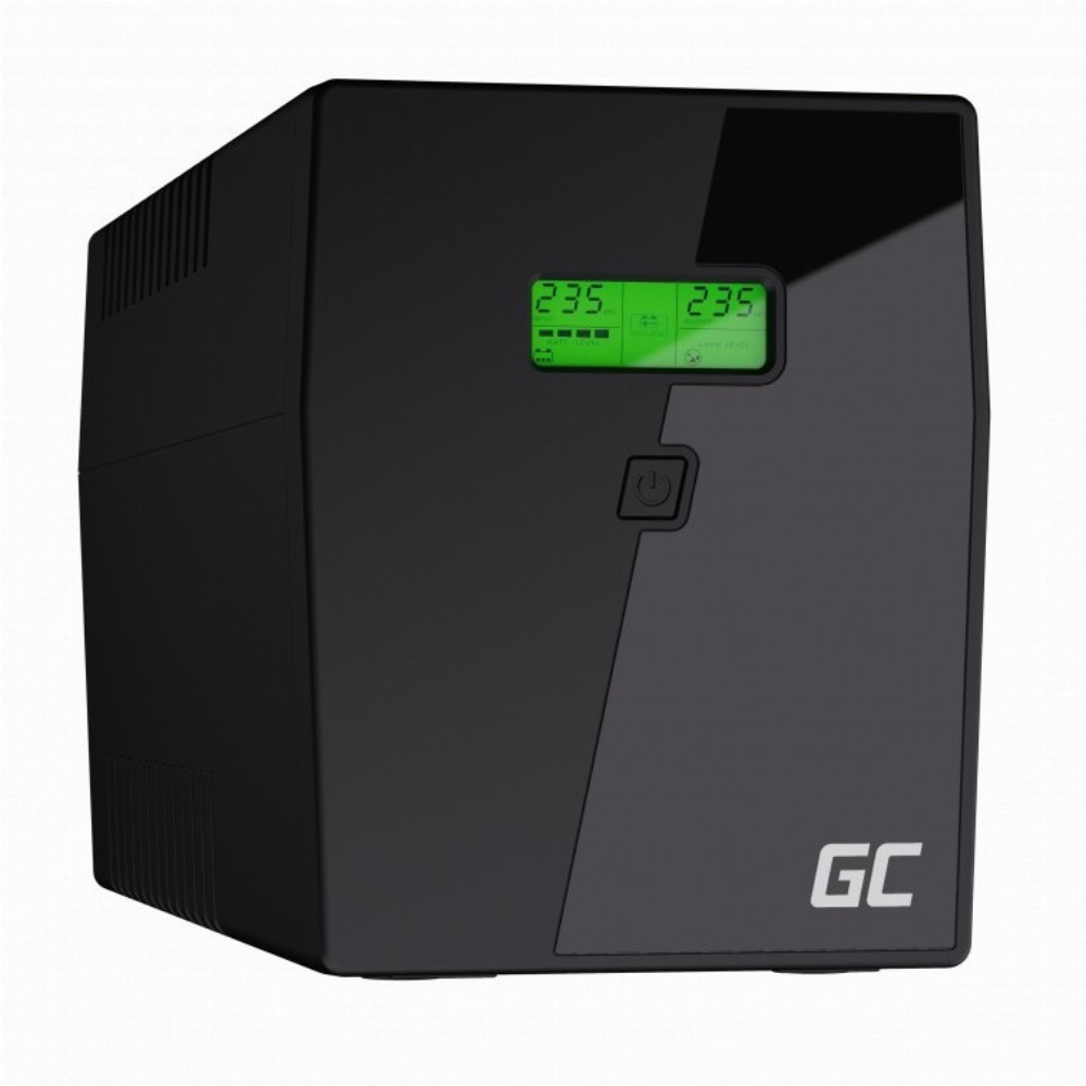GreenCell 2000VA 1200W Überspannungsschutz 230V Black