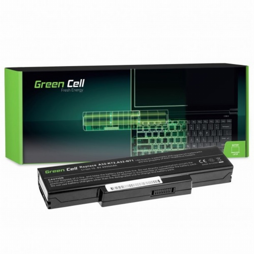 GreenCell für Asus A32-K72 K72 K73 N71 N73 / 11,1V 4400mAh