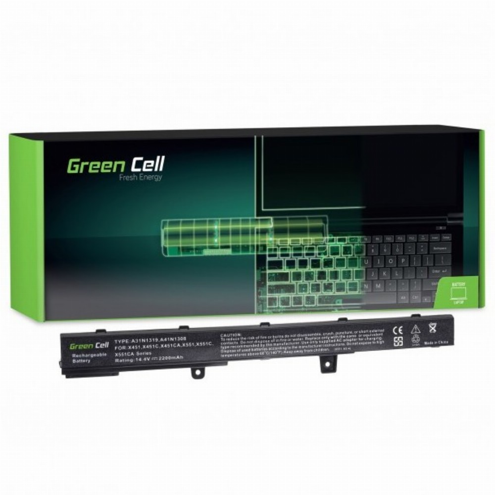 GreenCell für Asus R508 R556 R509 X551 / 14,4V 2200mAh