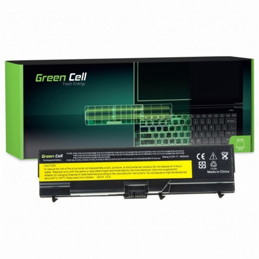 GreenCell für Lenovo ThinkPad T410 T420 T510 T520 W510 / 11,1V 4400mAh