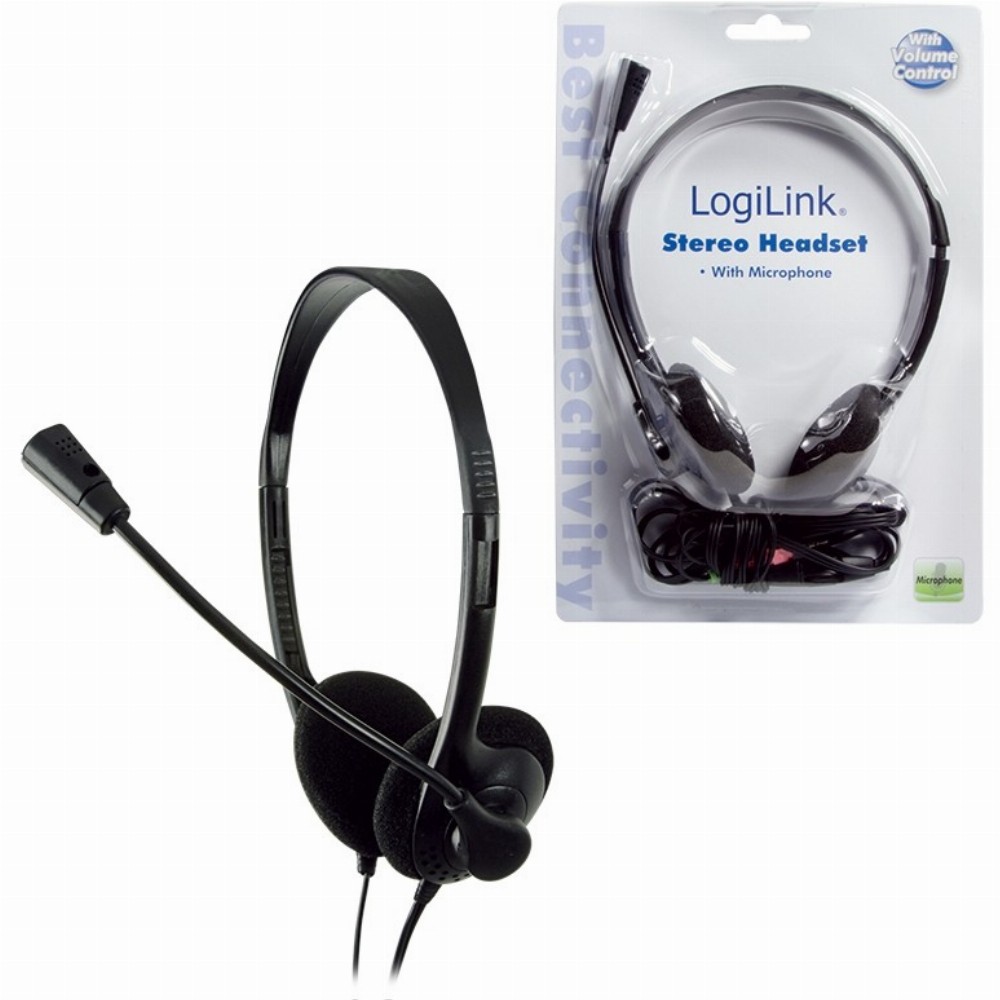LogiLink Stereo Headset Easy