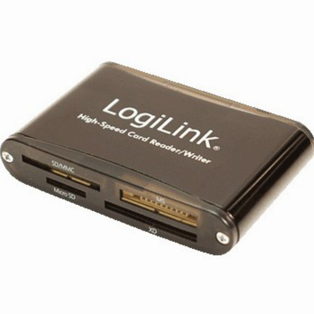 CardReader USB LogiLink 56/1+HC black
