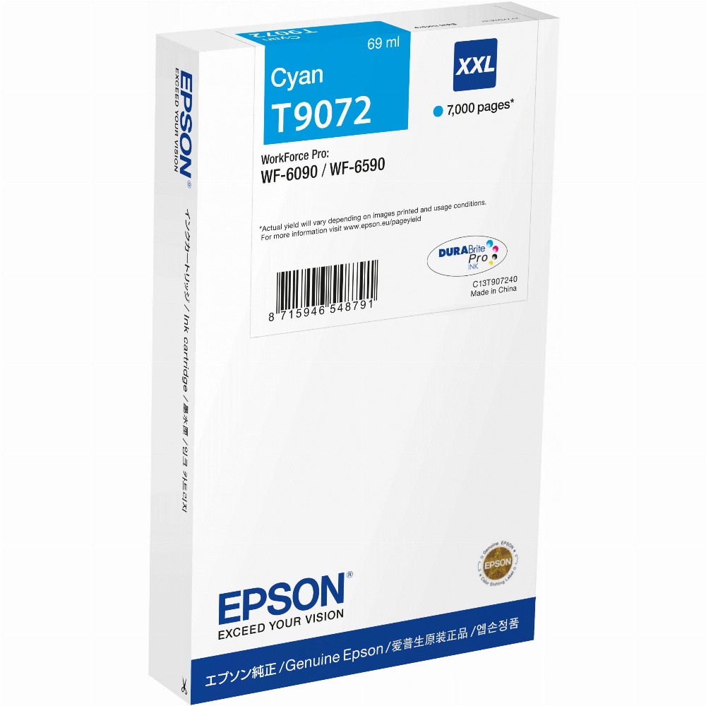 TIN Epson C13T907240 cyan HC