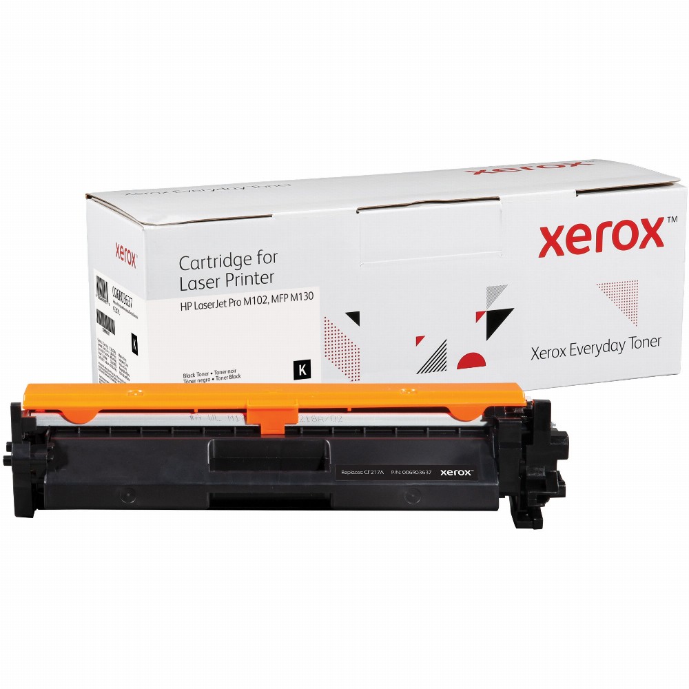 TON Xerox Black Toner Cartridge equivalent to HP 17A for use in LaserJet Pro M102, MFP M130 (CF217A)