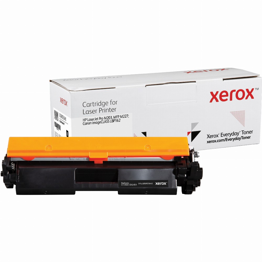 TON Xerox Black Toner Cartridge equivalent to HP 30A for use in LaserJet Pro M203, MFP M227; Canon imageCLASS LBP162 (CF230A)