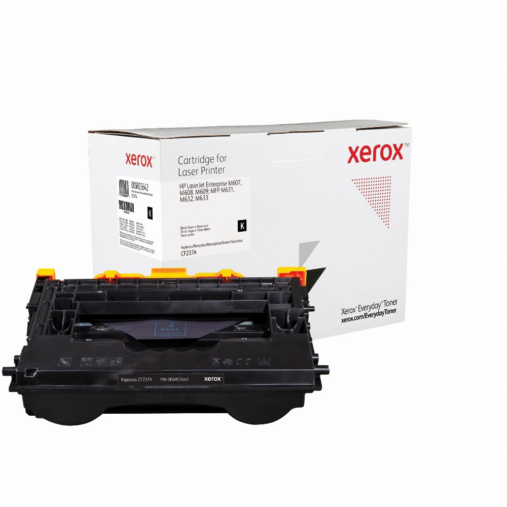 TON Xerox Black Toner Cartridge equivalent to HP 37A for use in LaserJet Enterprise M607, M608, M609; MFP M631, M632, M633 (CF237A)