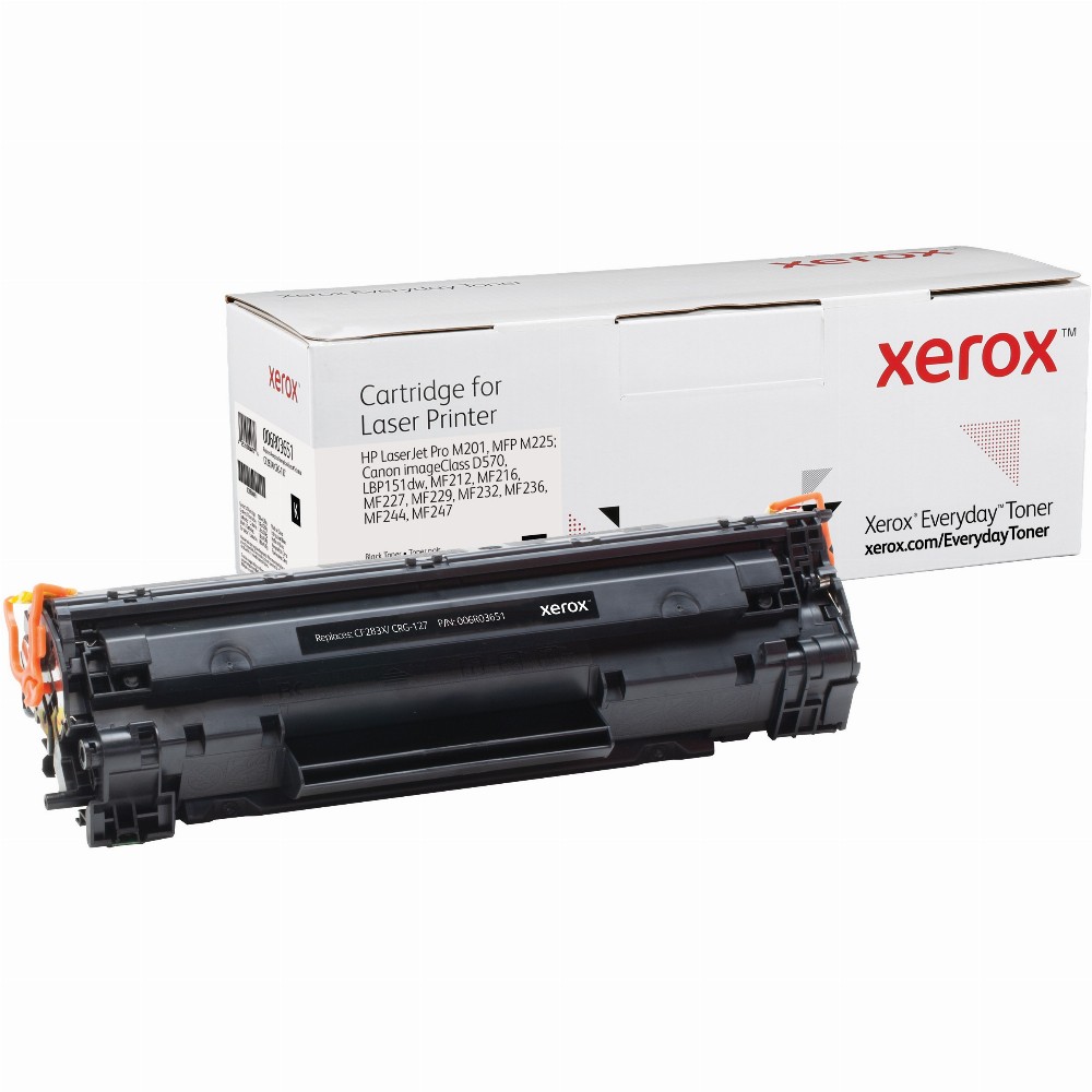 TON Xerox High Yield Black Toner Cartridge equivalent to HP 83X for use in HP LaserJet Pro M201; Pro MFP M127, M225, M125, M128, M202 (CF283X)