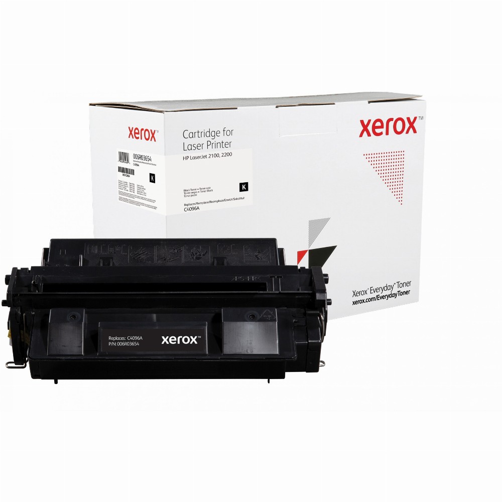 TON Xerox Black Toner Cartridge equivalent to HP 96A for use in LaserJet 2100, 2200 (C4096A)