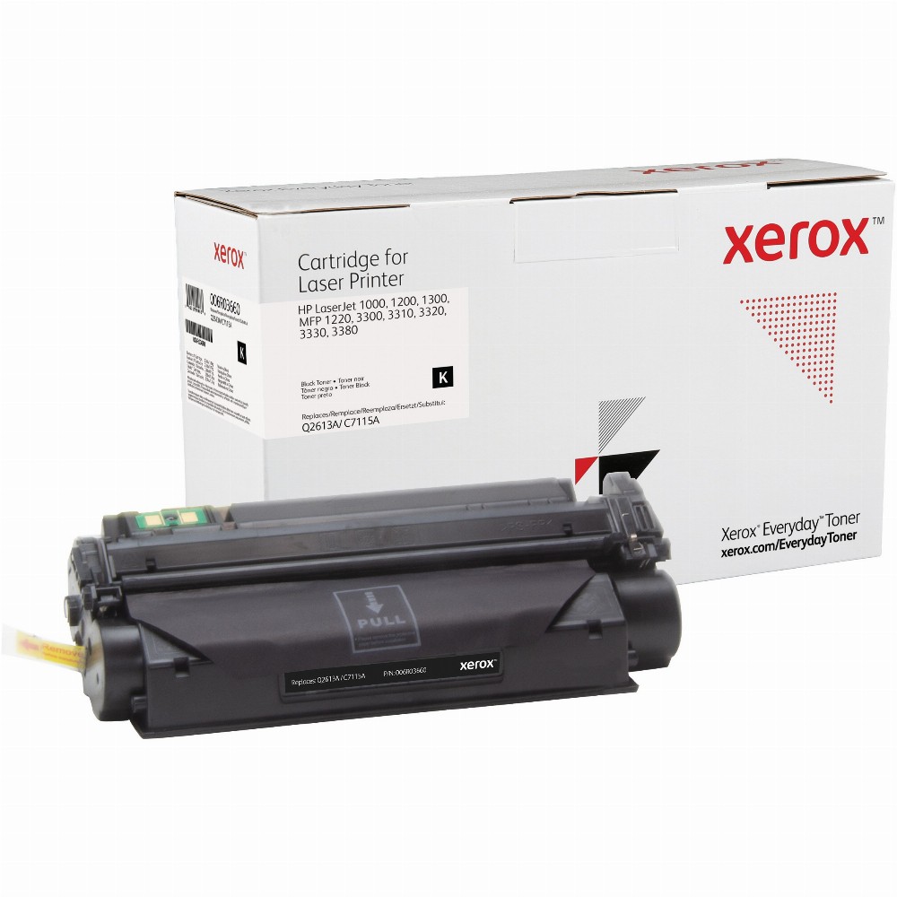 TON Xerox Black Toner Cartridge equivalent to HP 13A / 15A for use in LaserJet 1000, 1200, 1300, MFP 1220, 3300, 3310, 3320, 3330, 3380 (Q2613A)