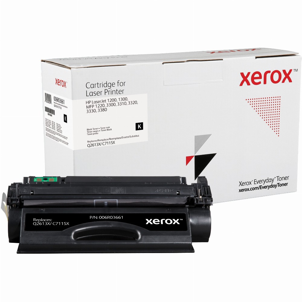 TON Xerox High Yield Black Toner Cartridge equivalent to HP 13X / 15X for use in LaserJet 1200, 1300, MFP 1220, 3300, 3310, 3320, 3330, 3380 (Q2613X)