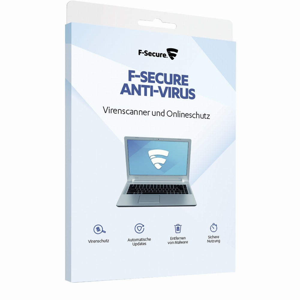 F-SECURE Anti-Virus - 1 PC, 1 Year - ESD-Download ESD