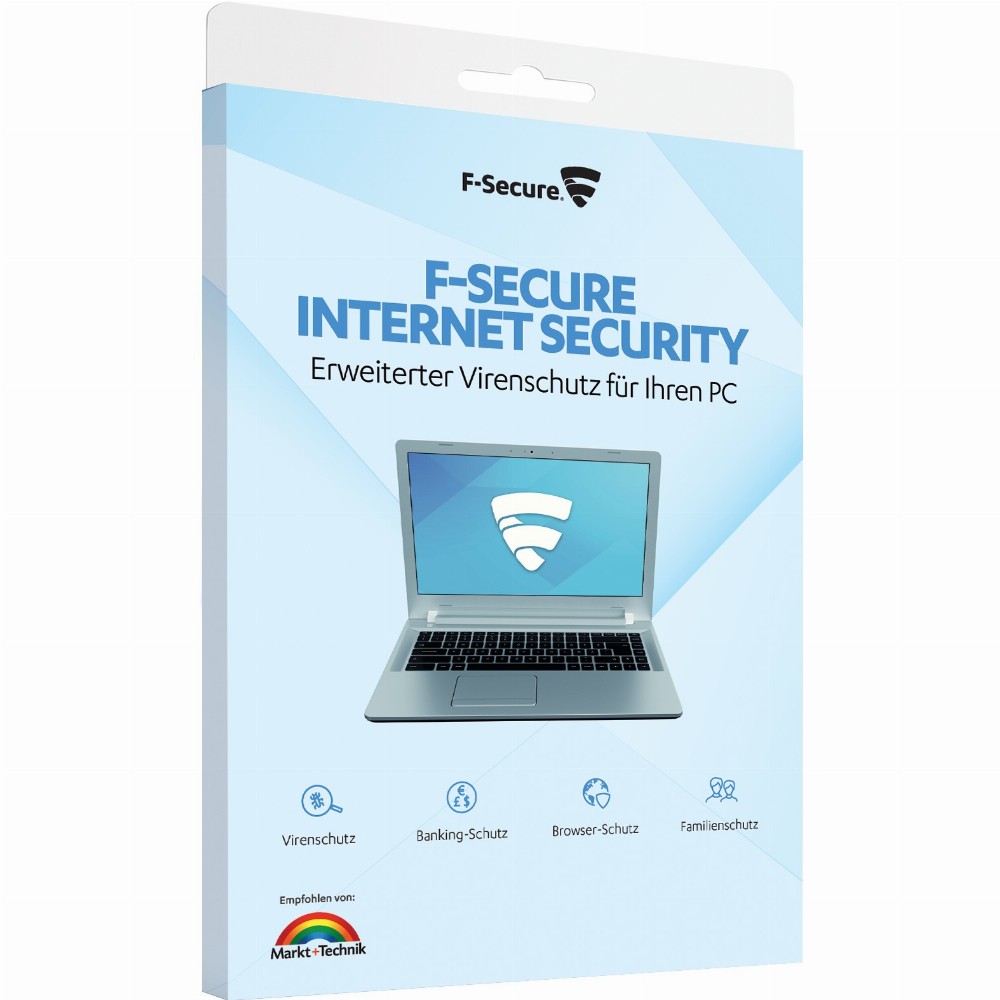 F-SECURE Internet Security Update - 3 PCs, 1 Year - ESD-Download ESD