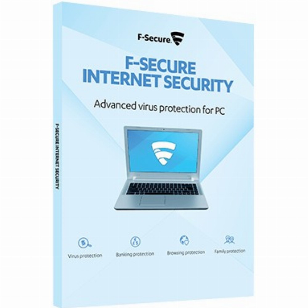 F-SECURE Internet Security - 3 PCs, 1 Year - ESD-Download ESD