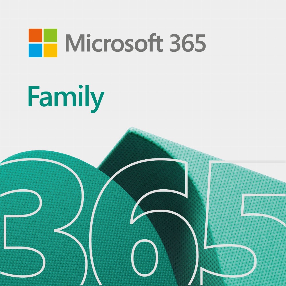 Microsoft Office 365 Family - 6 PC/MAC, 1 Year - ESD-Download ESD