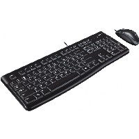 Logitech Combo MK120 -US-Layout Tastatur-und-Maus-Set - USB