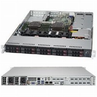 Barebone Server 1U Dual 3647; 10 Hot-swap 2,5"; 75