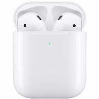 Apple AirPods + Kabelloses AirPod Case - 2nd Generation
