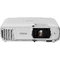(1920x1080) Epson EH-TW750 3400-Lumen 16:9 VGA HDMI Composite Video USB2.0-A Speaker Full HD White