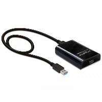 Adapter USB3.0 A > HDMI (ST-BU) DeLOCK Black