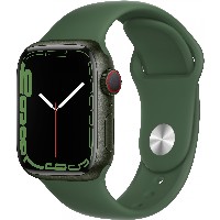 Apple Watch Series 7 Aluminium 41mm Cellular Grün (Sportarmband klee) *NEW*
