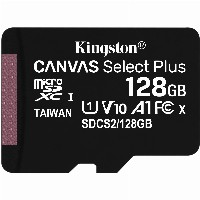 128GB Kingston Canvas Selevt Plus microSDXC 100MB/