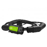 EM Green Cell Elektroauto Ladekabel/electric car charging cable Typ 2 3,6KW 16A 5m Black